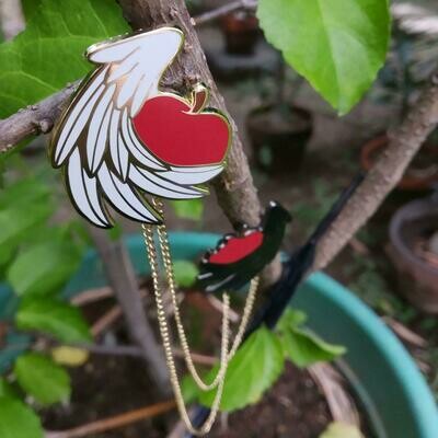 &quot;The Apples of Eden&quot; Enamel Pin
