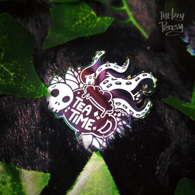 &quot;Tea Time&quot; Enamel Pin