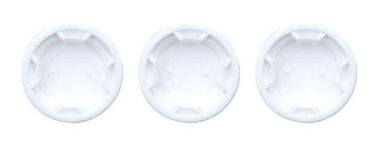 White Plugs - Pack of 3