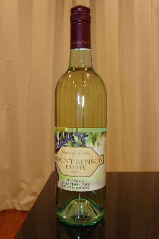 2021 Mount Benson Estate Reserve Chardonnay (Barrel Fermented)