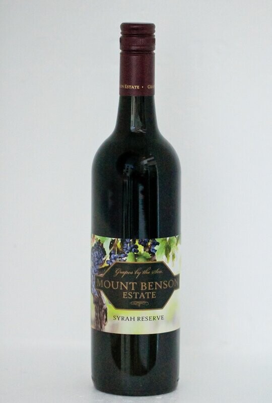 2019 Mount Benson Estate Syrah Reserve