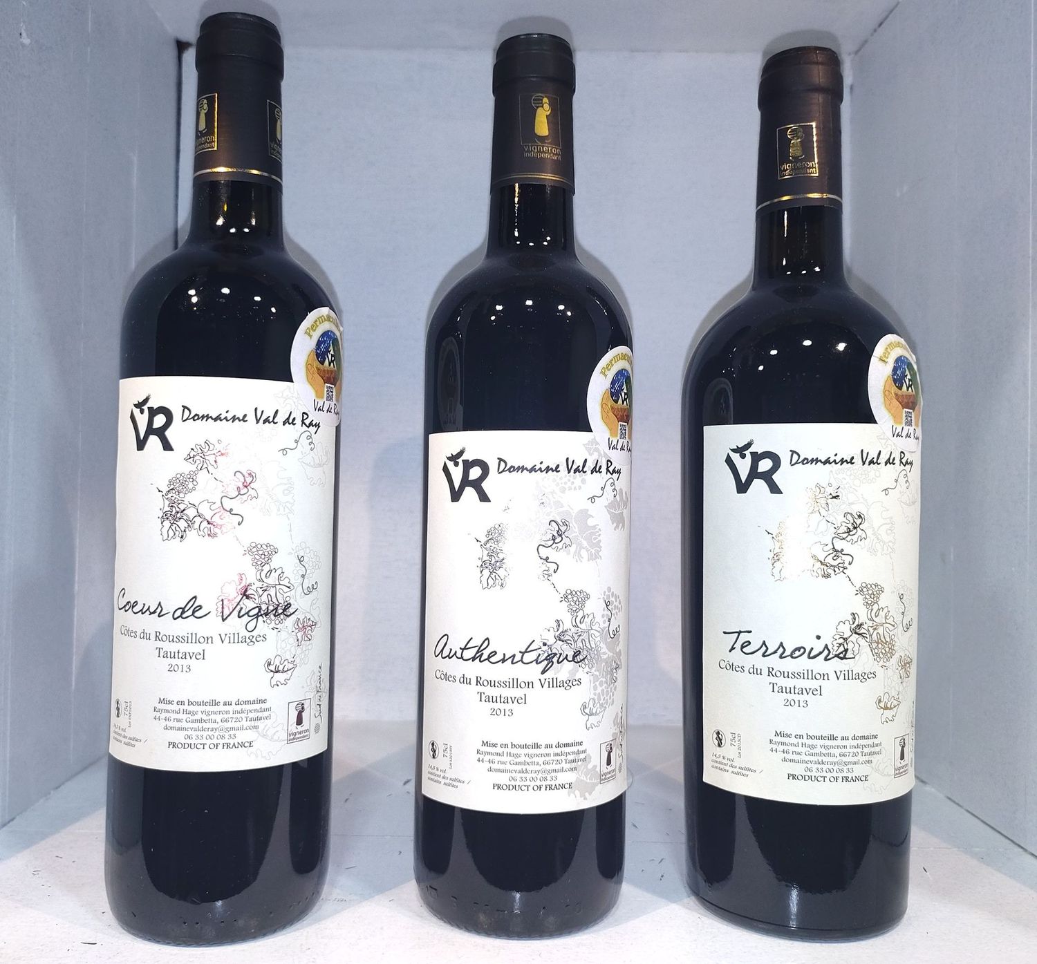 COFFRET SPÉCIAL DÉCOUVERTE VINS RARES MILLÉSIME 2013