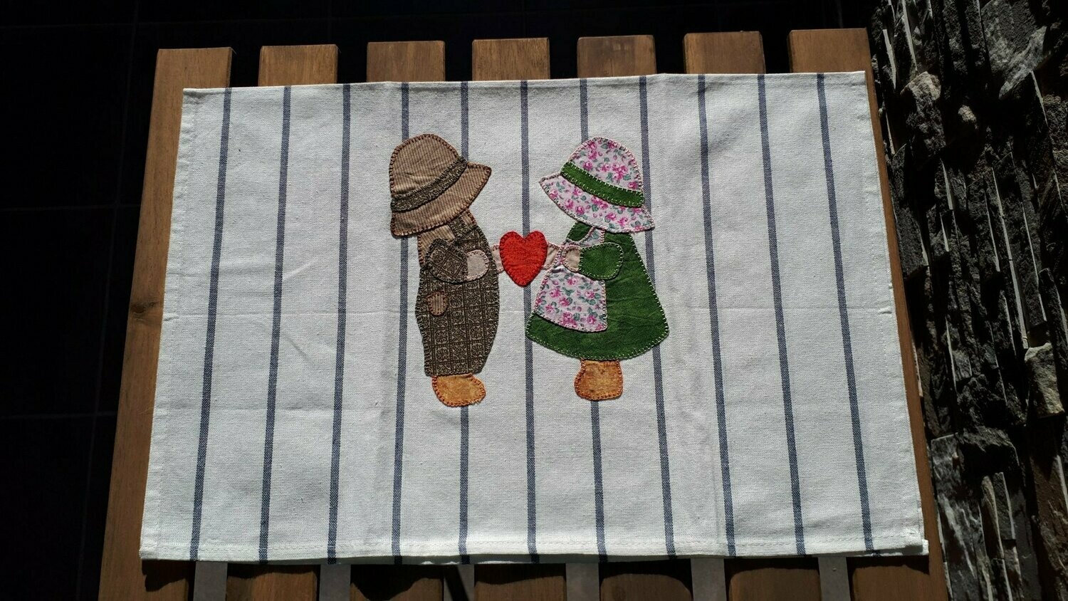 Drap de cuina parella de nens