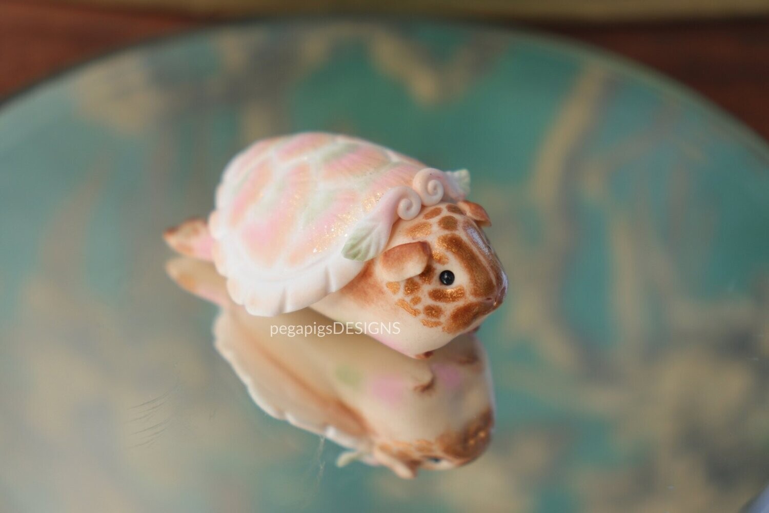 Guinea Turtle - Beautiful Pastel