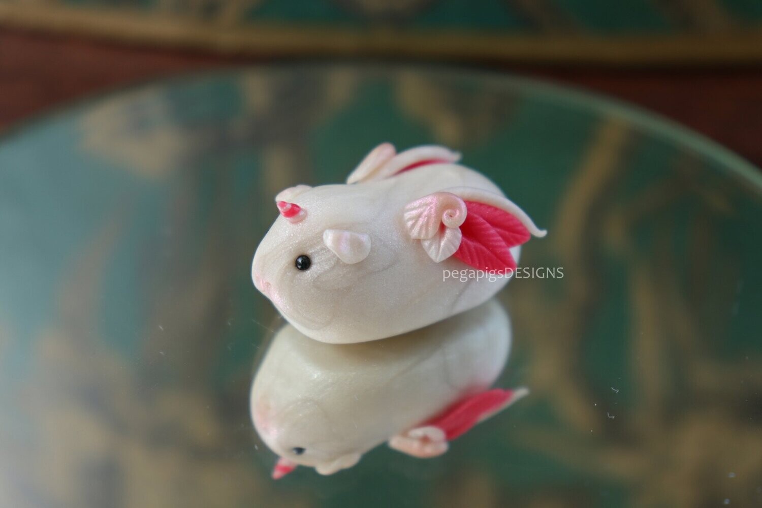Pearl Unicorn Pegapiggy - Red