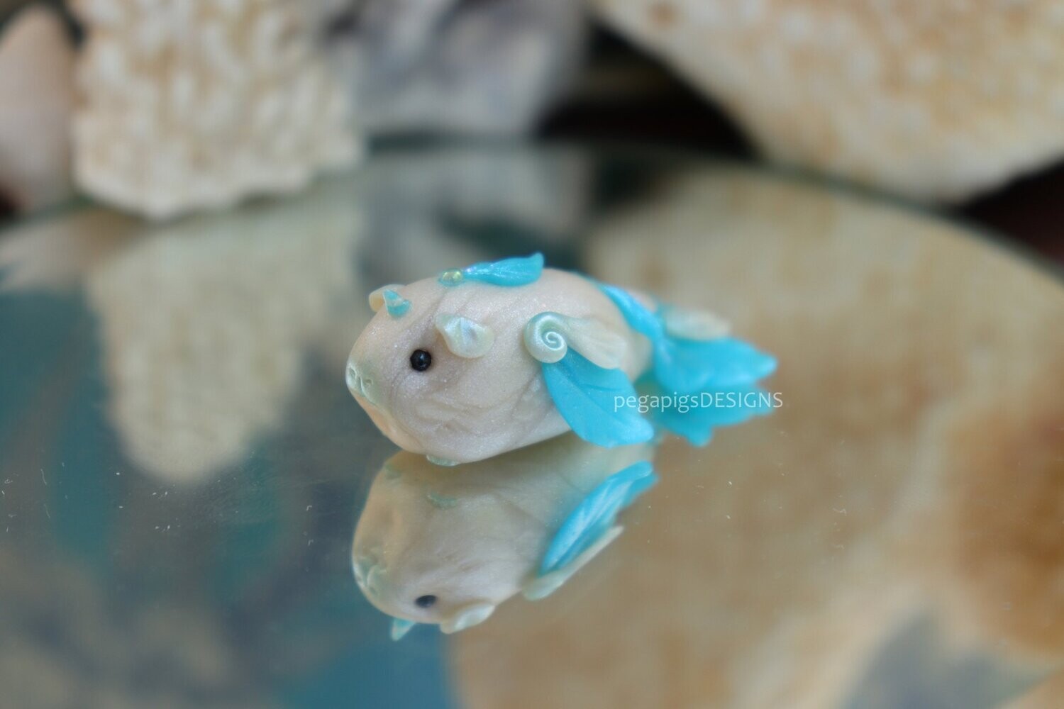 Pearl Unicorn Mermapig - Blue