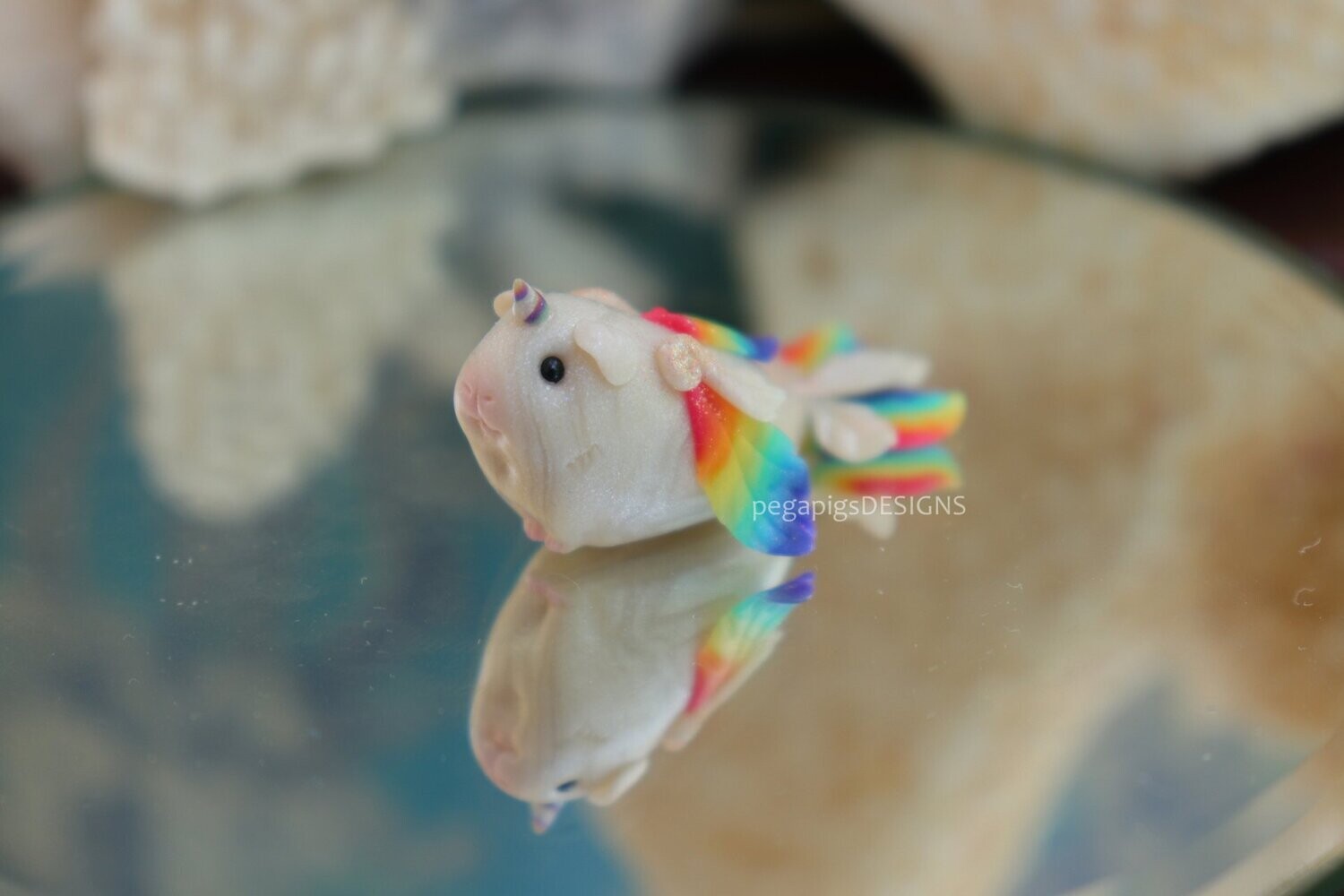 Pearl Unicorn Mermapig - Rainbow