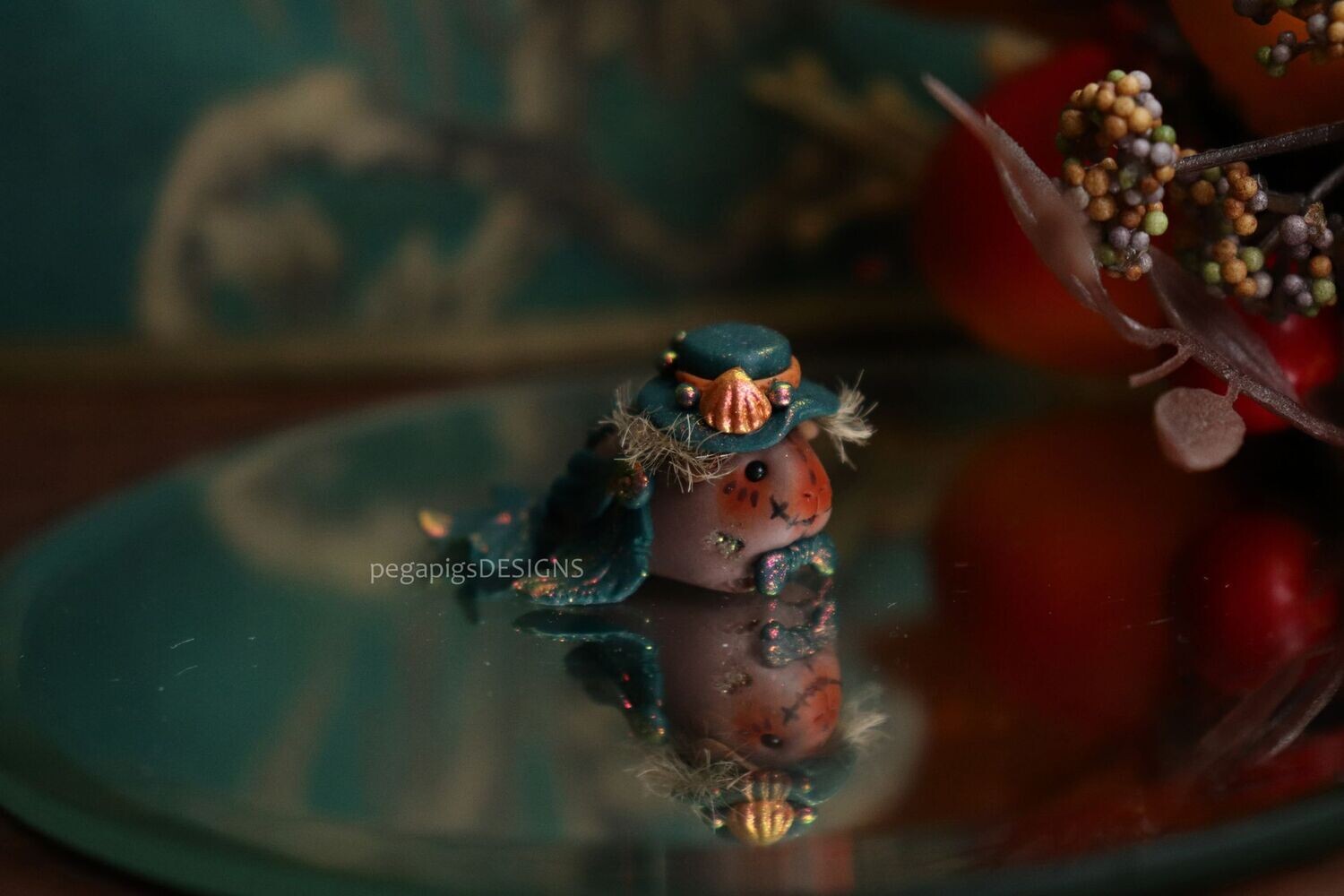 Scarecrow mermapig - Teal