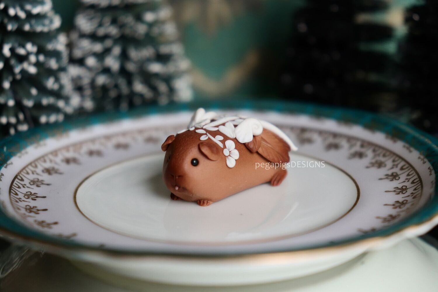Gingerbread Pegapiggy - Tongue Out