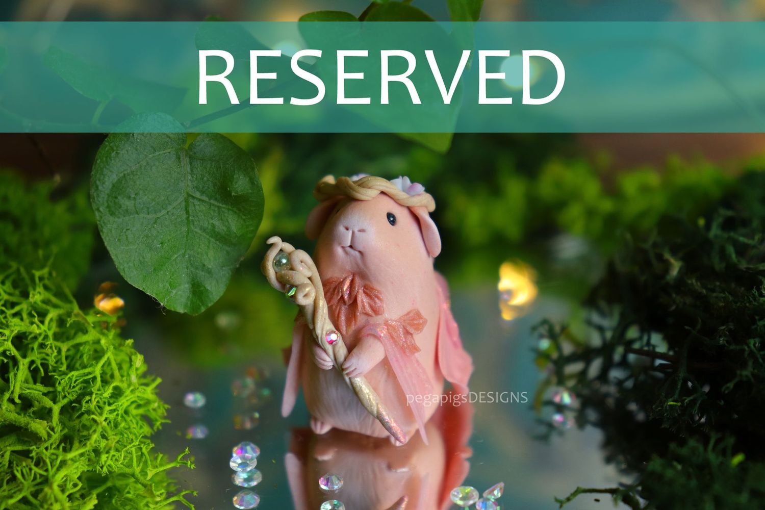 !RESERVED FOR E! Rose Elf Pegapiggy
