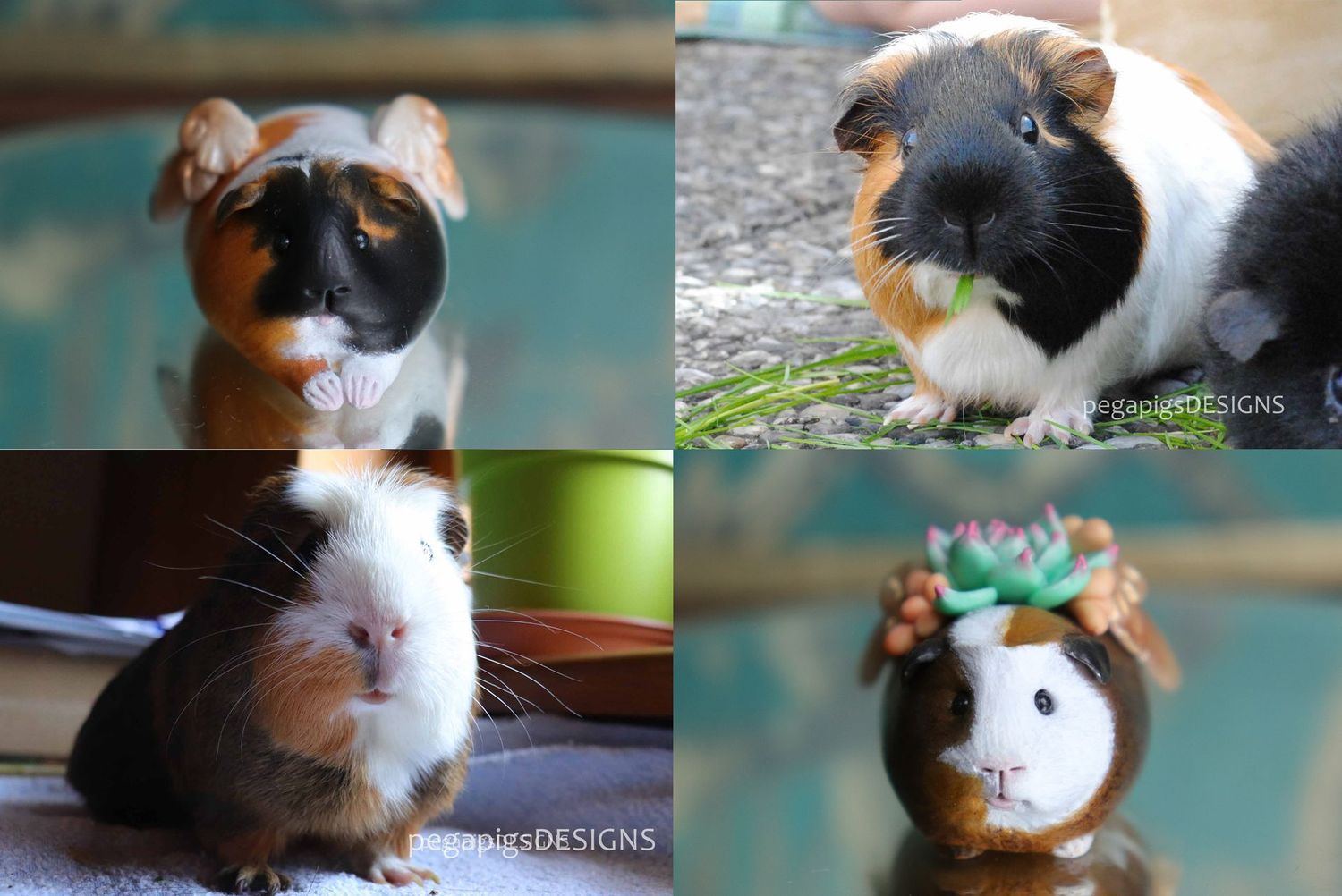 Custom-made Guinea Pig Figurine | Simple Style