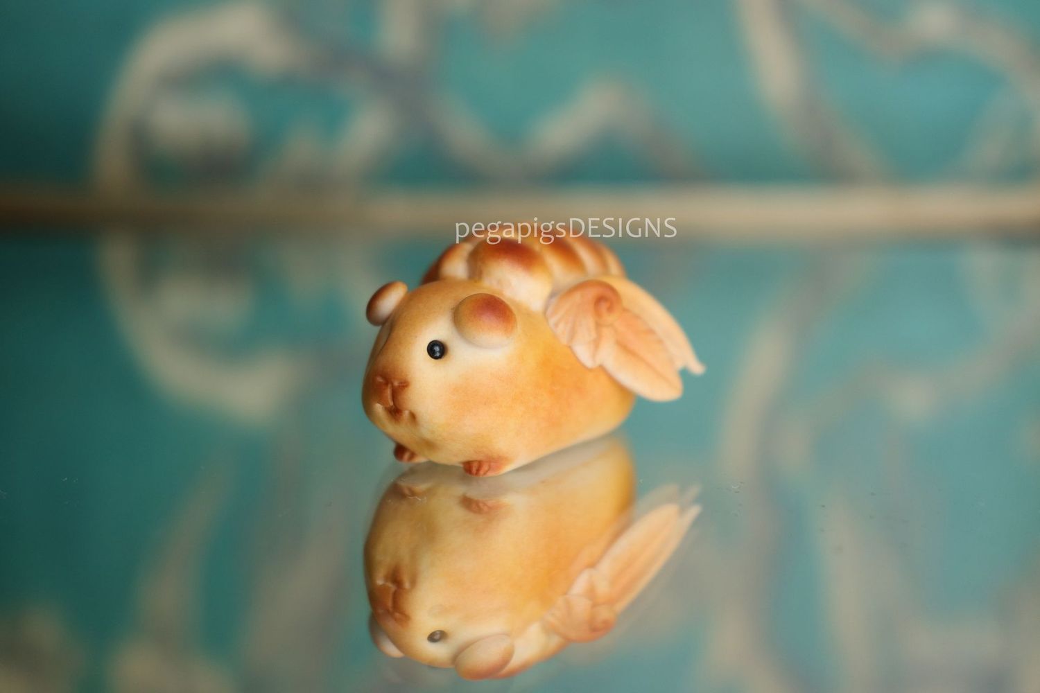 Braided Bread - pegapiggy figurine