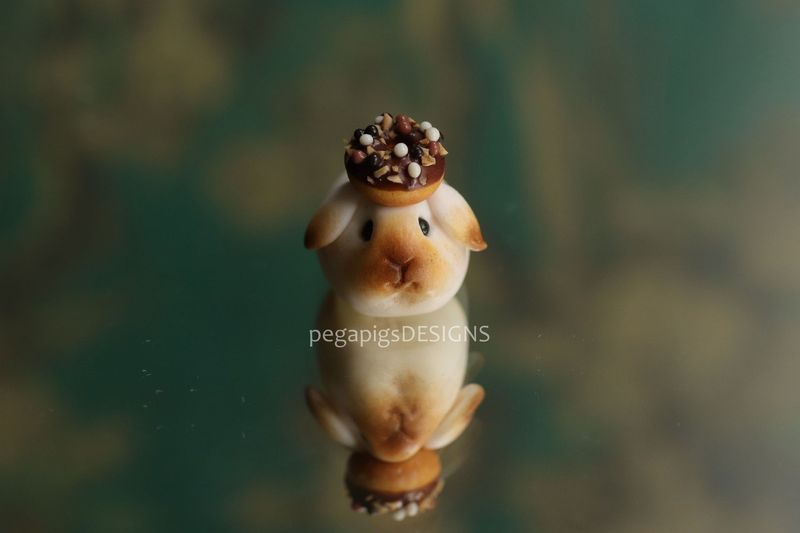 Toasted Marshmallow WeeBun - Choco Donut Toasted Marshmallow WeeBun - Choco Donut