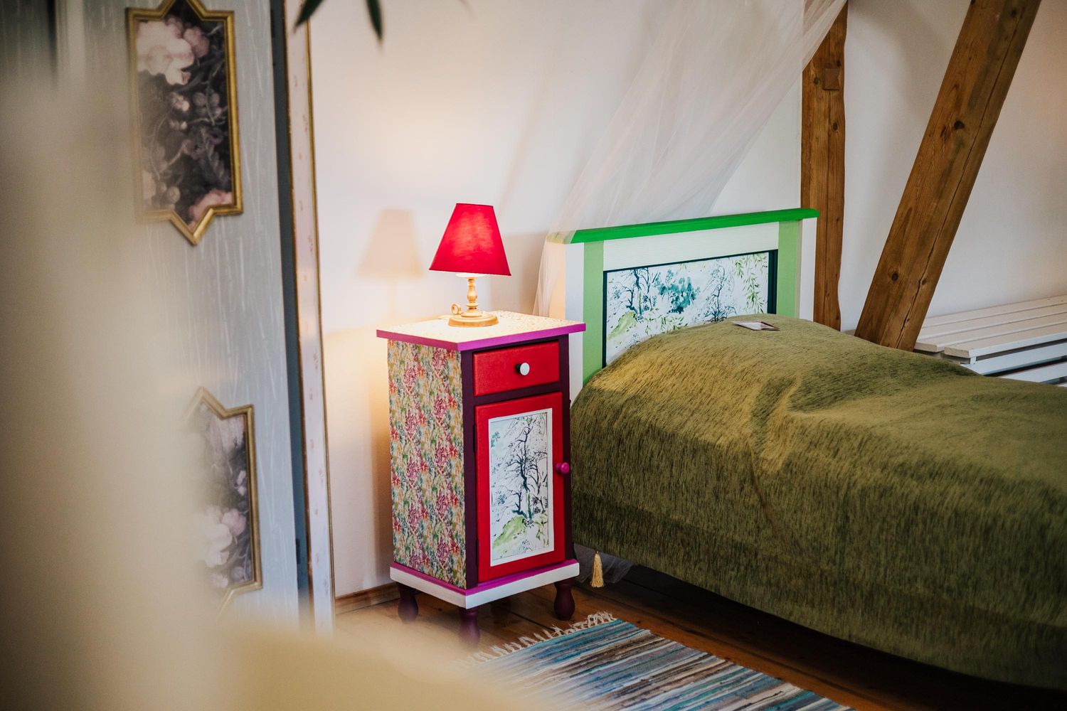 14.-17.5.2026 Zimmer Atelier Heuboden für Petra und Ulrike