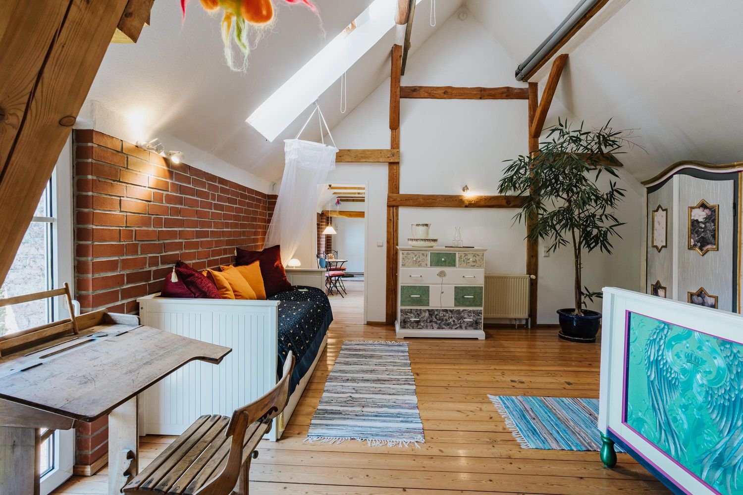 14.-17.5.2026 Zimmer Atelier Heuboden für Petra und Ulrike