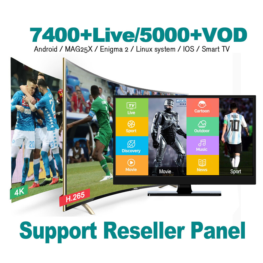 1 MONTH Europe India Asia IPTV Subscription Full European Live And VOD