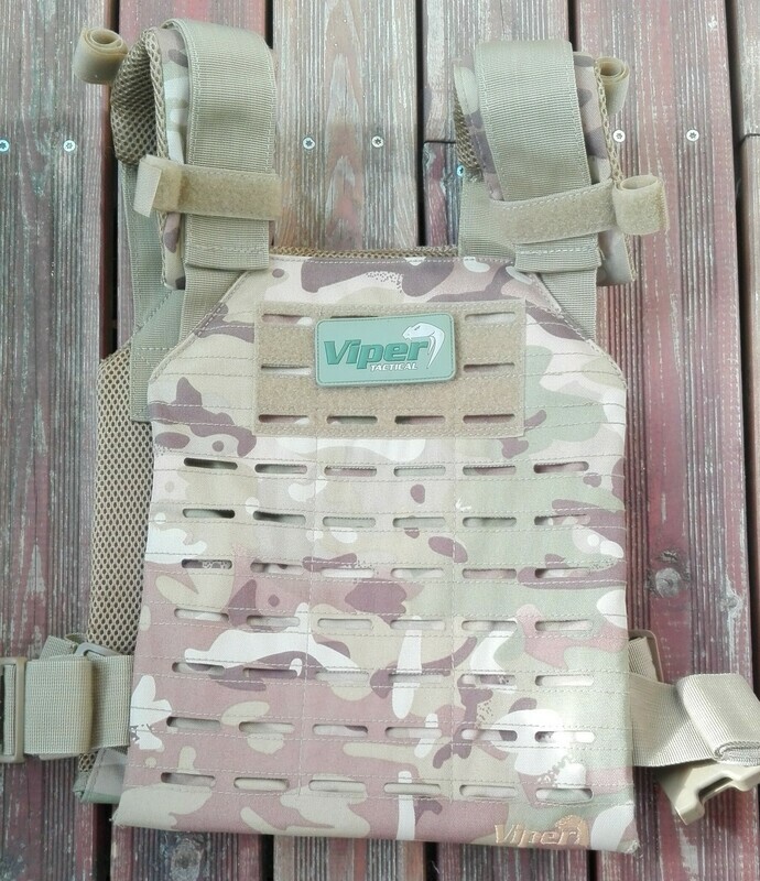 Gilet porte plaque balistique Viper Tactical Lazer Multicam