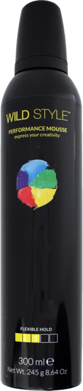 1 WILD STYLE PERFORMANCE MOUSSE 300 ML.  TENUTA MEDIA