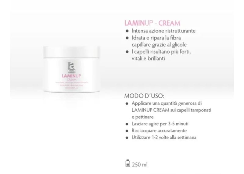 Laminup cream 250 ml. Laminup cream 250 ml.