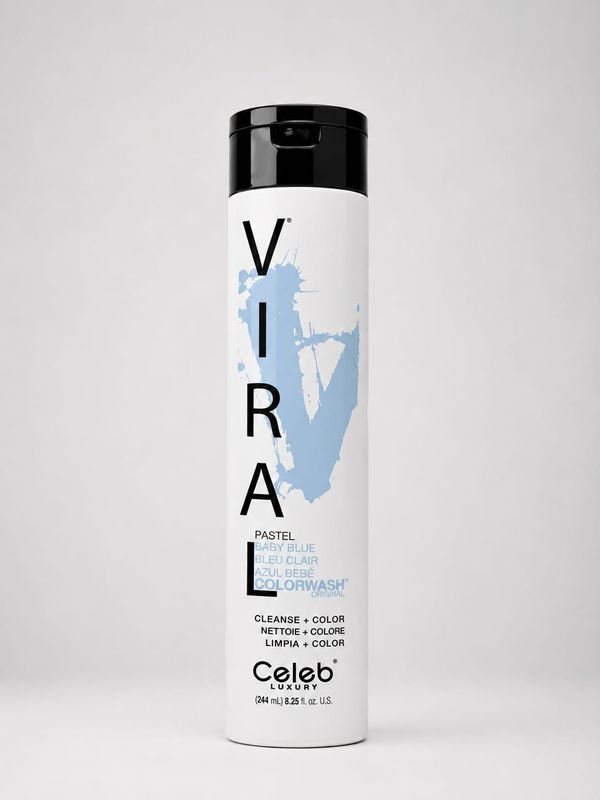 Viral Colorwash Pastel Baby Blue 244 ml. Viral Colorwash Pastel Baby Blue 244 ml.