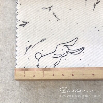 Doobarim Cotton Rupang Rabbit 20s Twill
