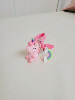 Unicorn Keychain _ Pink