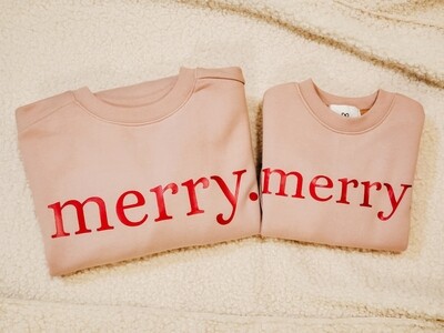 Merry. _ Kids Sweatshirt 
