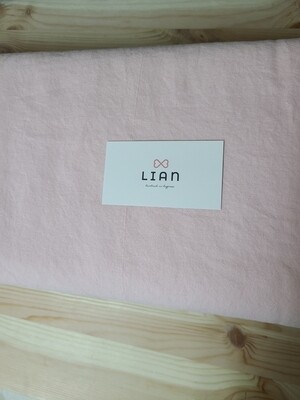 Doobarim cotton linen solid_light pink