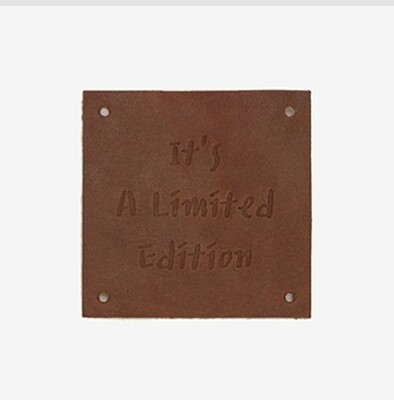 Leather Label _ limited edition