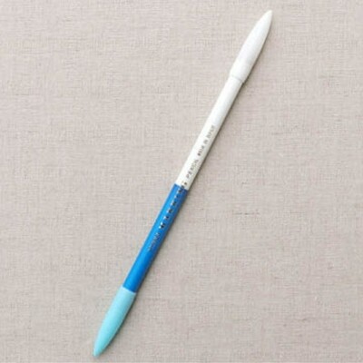 Chalk pencil_white/blue