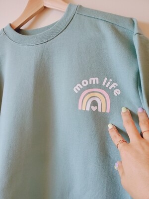 Rainbow Momlife _ Mom Sweatshirts Rainbow Momlife _ Mom Sweatshirts