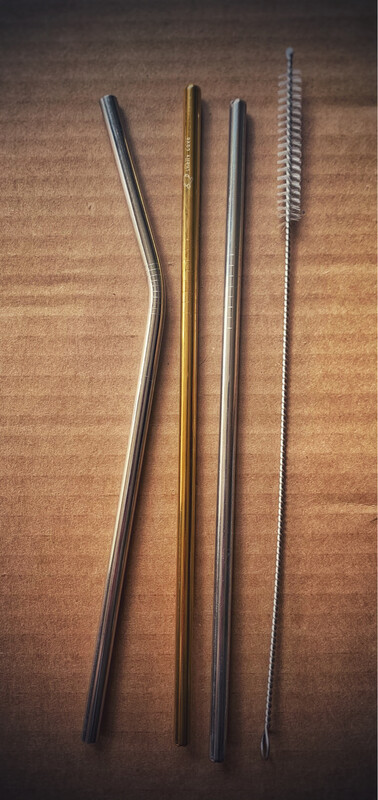 Stainless Steel Straw Set