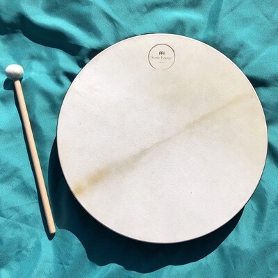 Hand Drum, 18” Walnut Brown