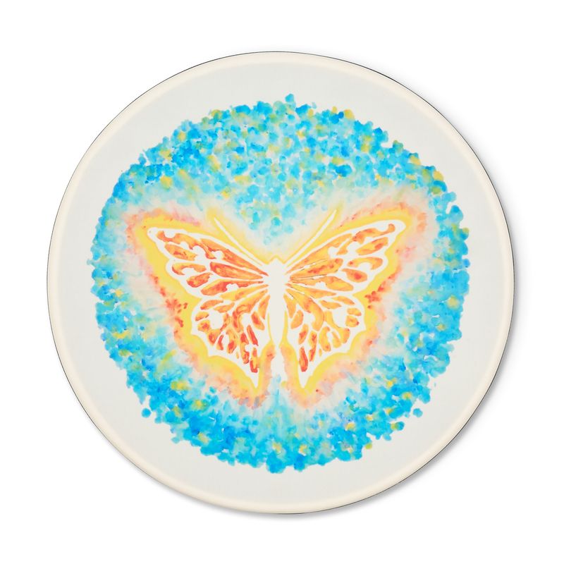 LP Sound Vibrations ~ 16″ Frame Drum, Blue Butterfly