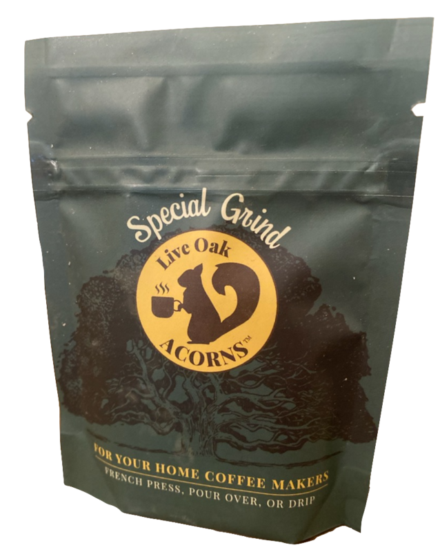 Coffee Grind Acorn Tea