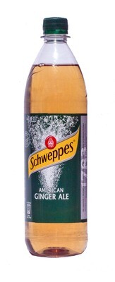 Schweppes American Ginger Ale (6 x 1 Liter PET)