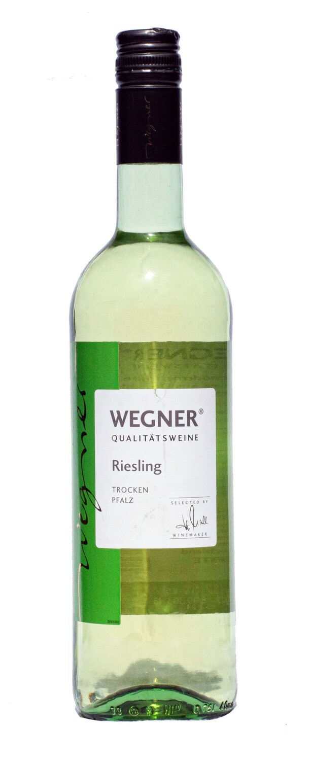 Wegner Riesling Trocken (1 x 0,75 Liter Glas)