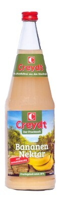 Creydt Bananen Nektar (6 x 1 Liter Glas) Creydt Bananen Nektar (6 x 1 Liter Glas)