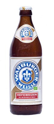 Warburger Bio Weisse Alkoholfrei (20 x 0,5 Liter Glas)