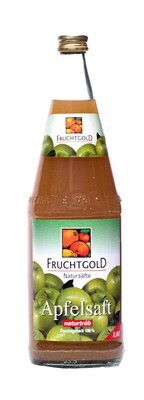 Fruchtgold Apfelsaft naturtrüb (6 x 1 Liter Glas) Fruchtgold Apfelsaft naturtrüb (6 x 1 Liter Glas)