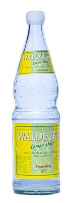 Waldecker Lemon Clear (12 x 0,7 Liter Glas)