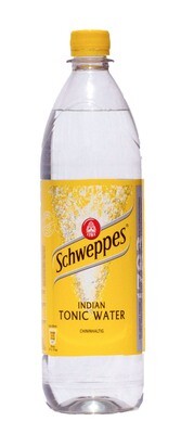 Schweppes Indian Tonic Water (6 x 1 Liter PET)