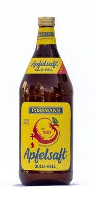 Possmann Landappel Apfelsaft Gold-Hell (6 x 1 Liter Glas) Possmann Landappel Apfelsaft Gold-Hell (6 x 1 Liter Glas)