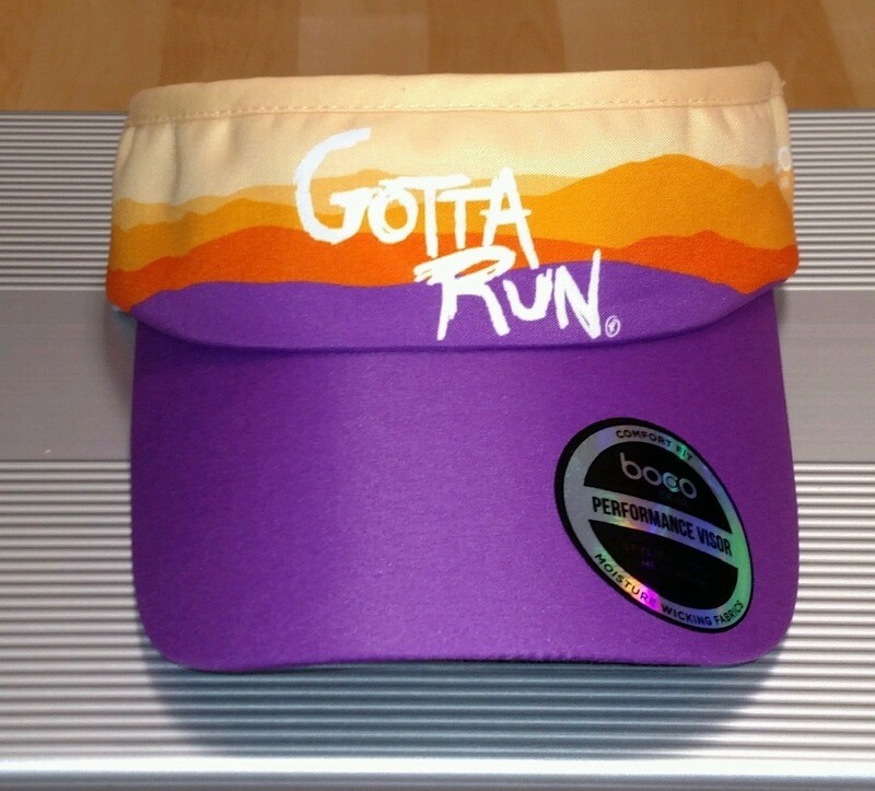 Gotta Run Lifestyle Mountain Sunset technical visor