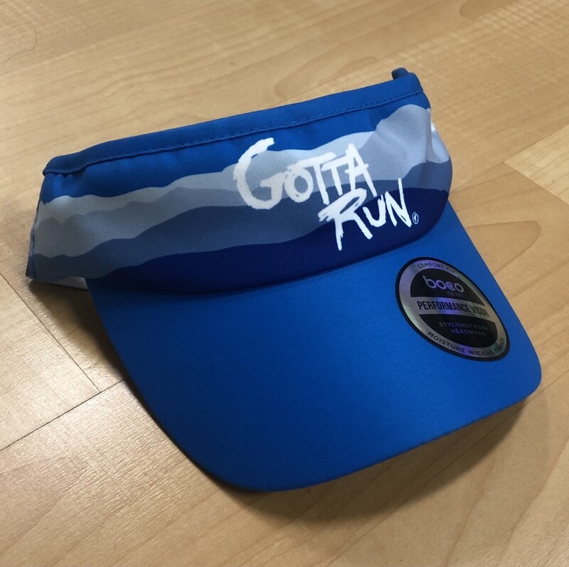 Gotta Run Lifestyle Blue Mountain technical visor
