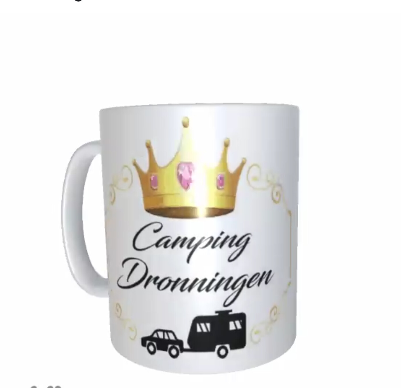 Camping dronning / Konge kopp