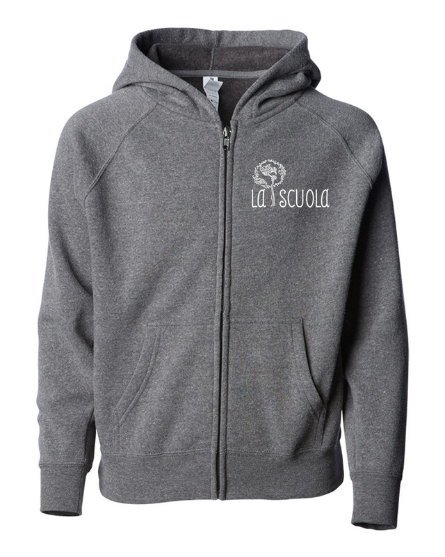 Toddler Lightweight Special Blend Raglan Zip Hood