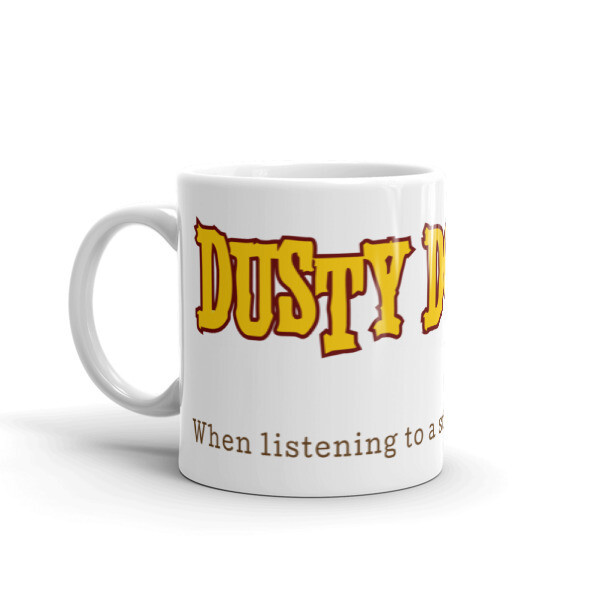 Dusty Dog Cafe - Yellow Logo - Ceramic Mug