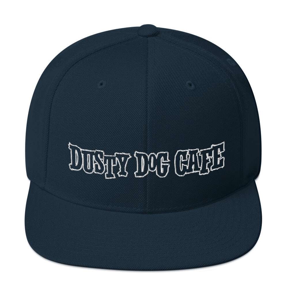 Dusty Dog Cafe Navy Snapback Hat