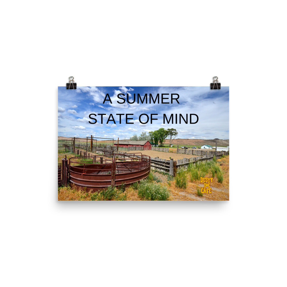 Poster - 'A Summer State of Mind'